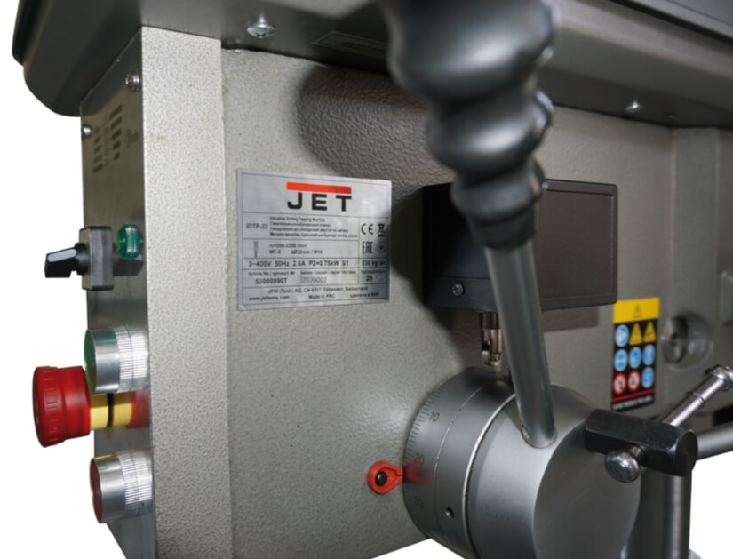 Станок сверлильный резьбонарезной JET IDTP-22 (50000990T)