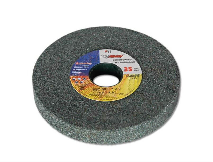Круг шлифовальный ЛАЗ 200х20х16 мм темный P60 (1 200 20 16 63С 60)
