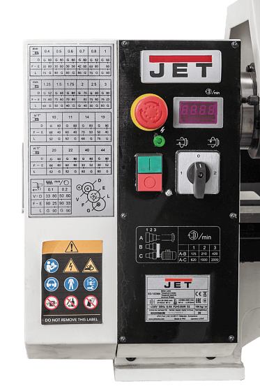 Станок токарный по металлу JET BD-10DMA (50000960M)